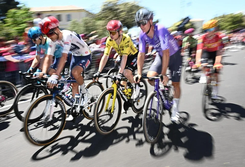 La etapa 4 del Giro de Italia 2026, en imágenes.
