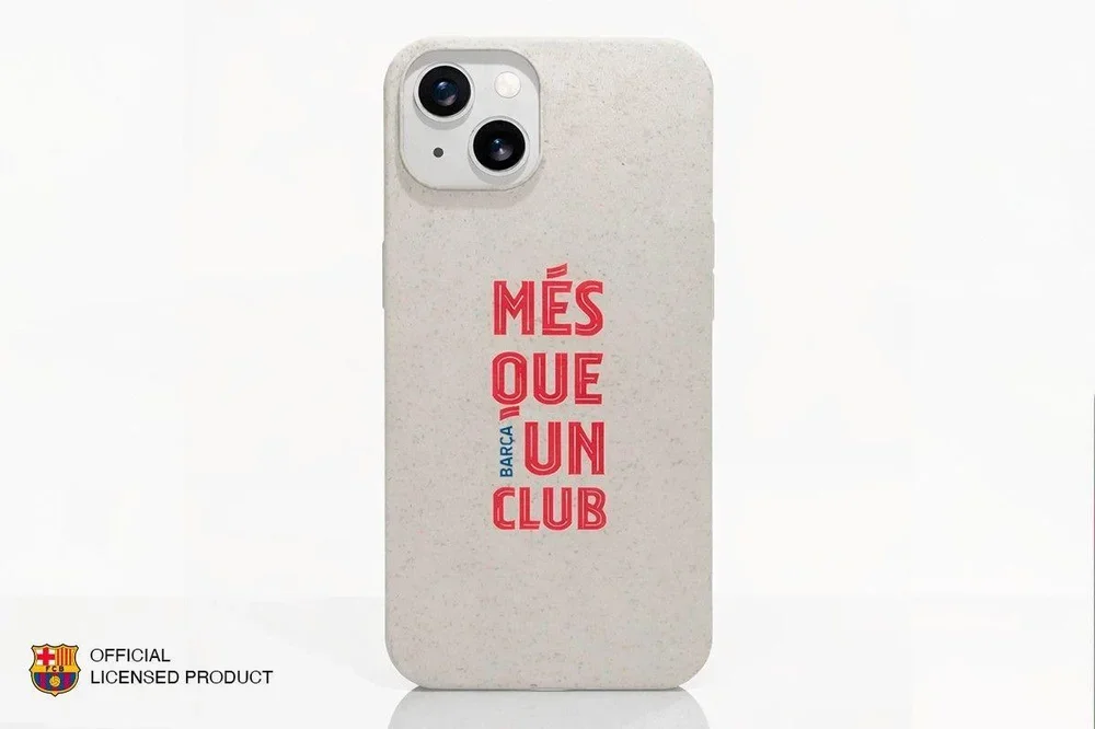 Carcasa compostable FC Barcelona 'Més que un Club'