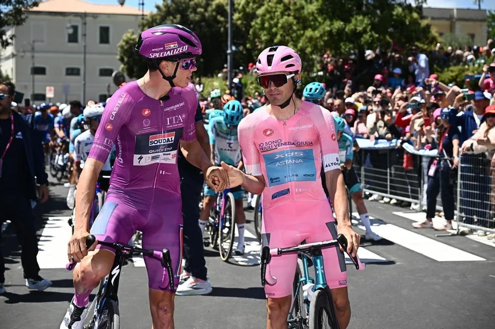 La etapa 4 del Giro de Italia 2026, en imágenes.