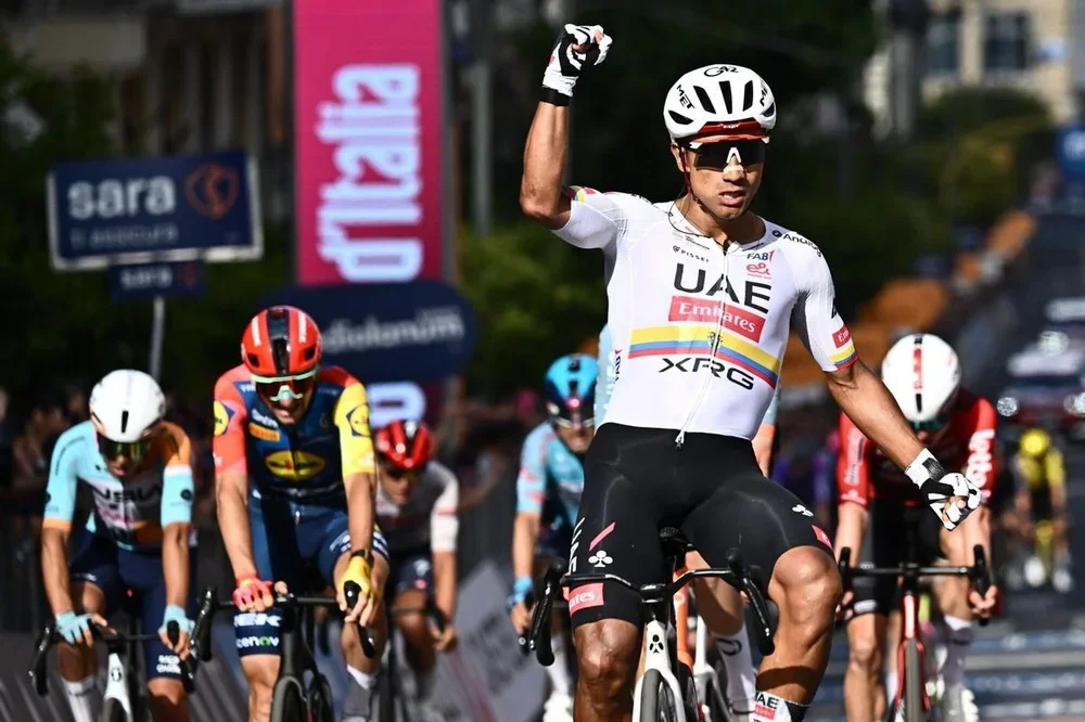 La etapa 4 del Giro de Italia 2026, en imágenes.